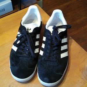 Classic Black & White Suede Adidas